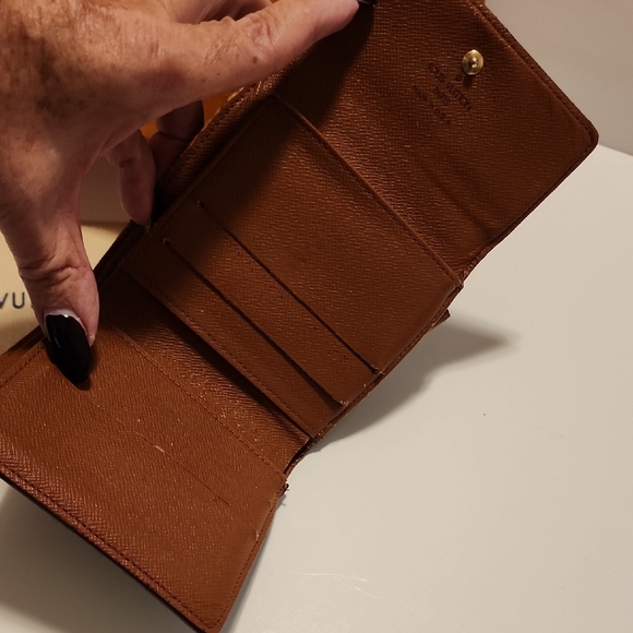 Louis Vuitton Dark Brown Monogram Wallet - Picture 6 of 11